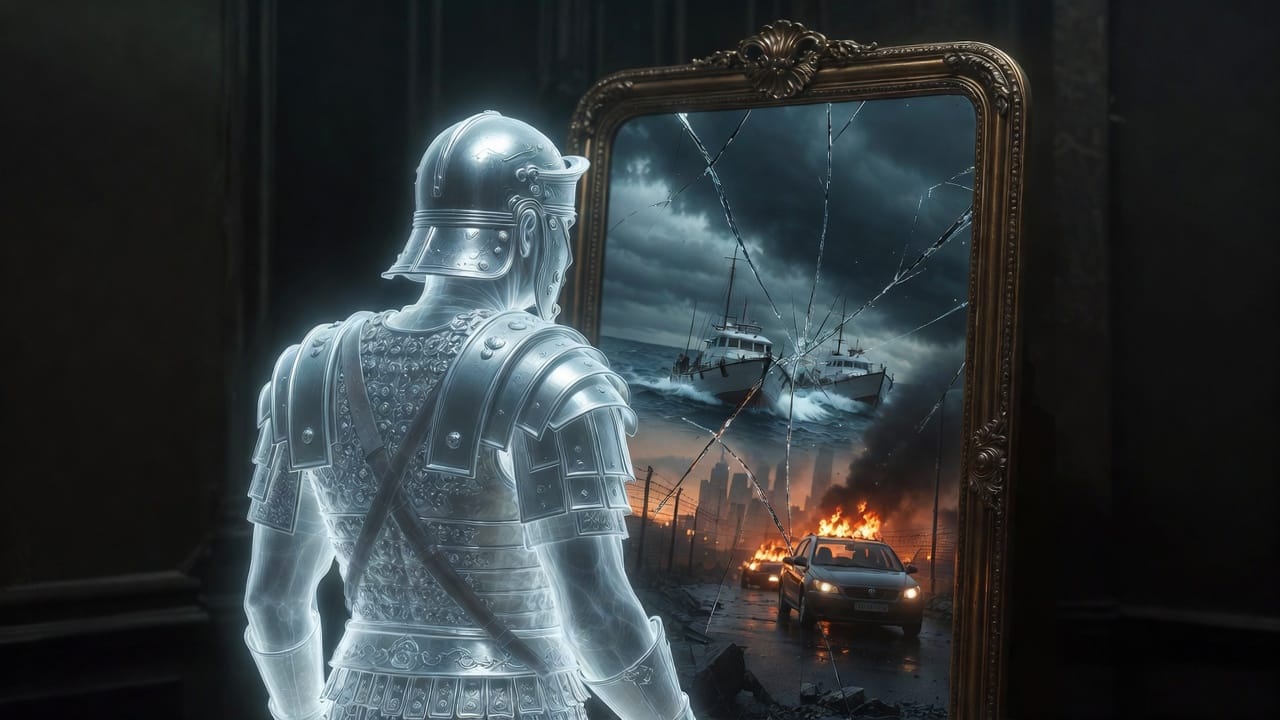 The Roman Ghost in the Western Mirror