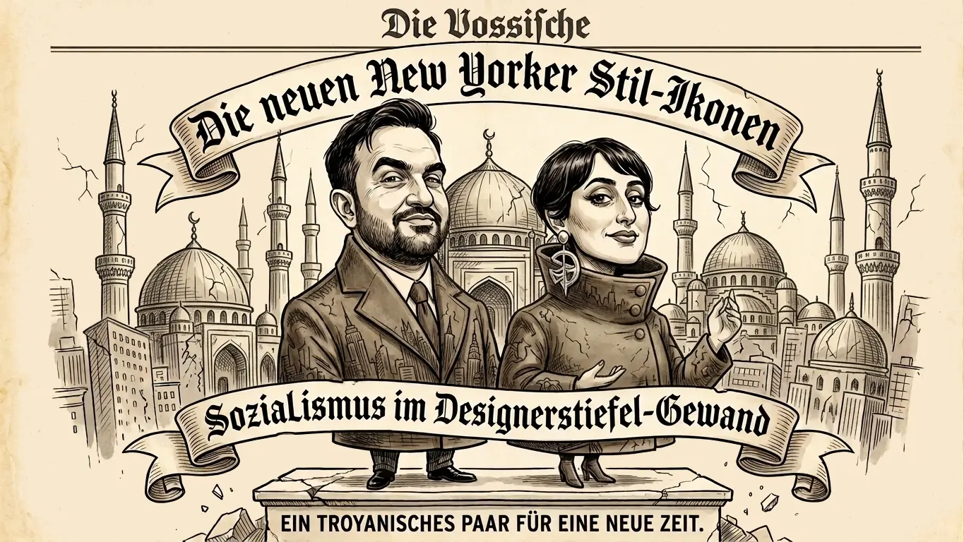 New York’s New “It Couple” and the Abyss Behind the Smile