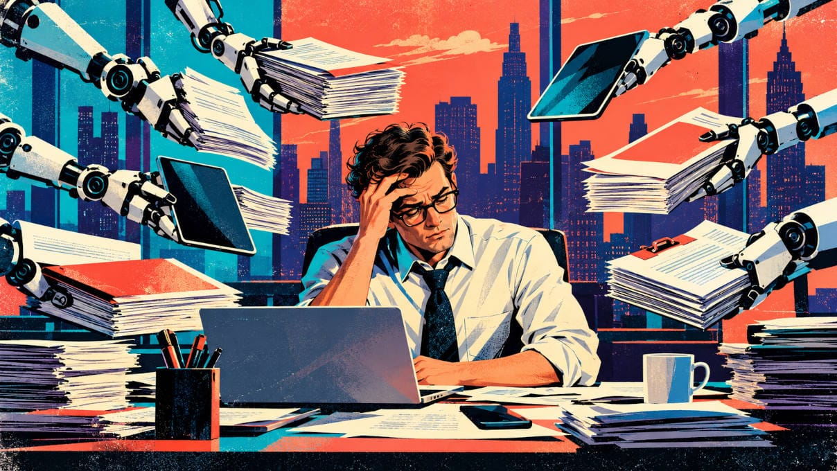 AI Saves Us Hours. So Why Does Work Feel More Exhausting?