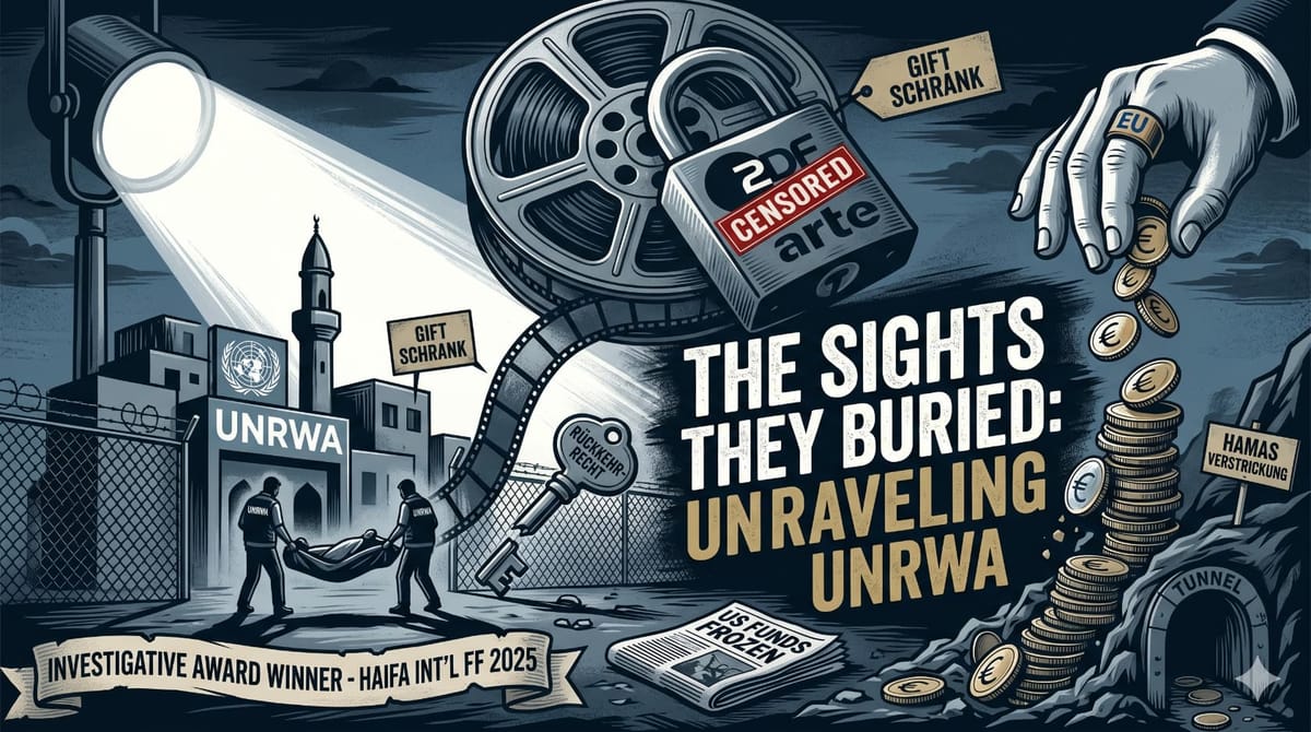 Buried Gaza Doc: Why German TV Censored UNRWA Terror Links