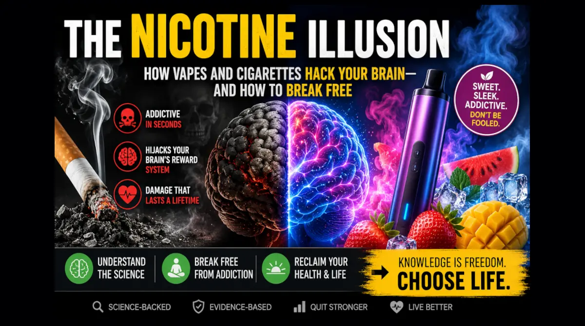 The Nicotine Trap: How Vapes and Cigarettes Hack Your Brain and Wallet